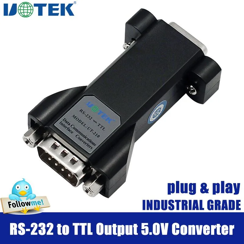 UOTEK UOTEK UT-210 RS232 to TTL data converter 5V DB9 — product photo