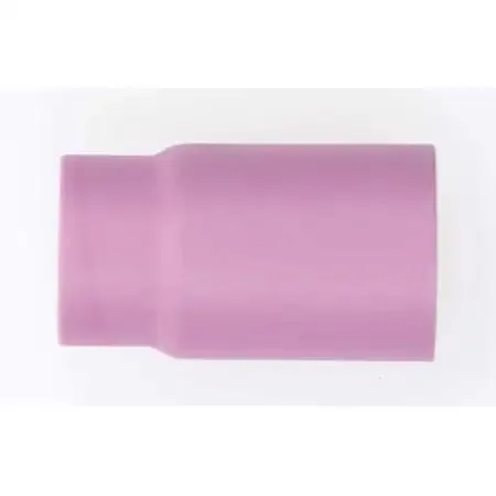 Pack of ten brass welding nozzles, cylindrical with tapered tips