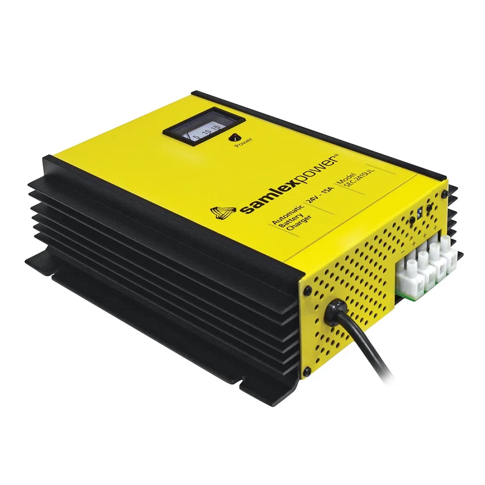 Samlex America Samlex SEC-2415UL Battery Charger 3 Bank 24V 15A — product photo