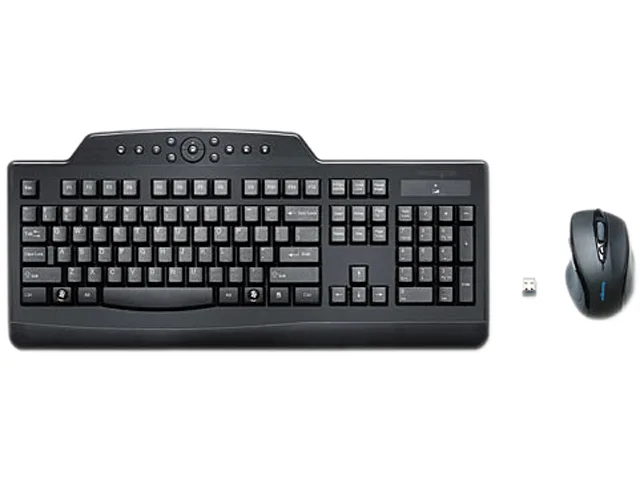 Kensington Kensington Pro Fit Wireless Media Desktop Set Black Office Furniture — product photo
