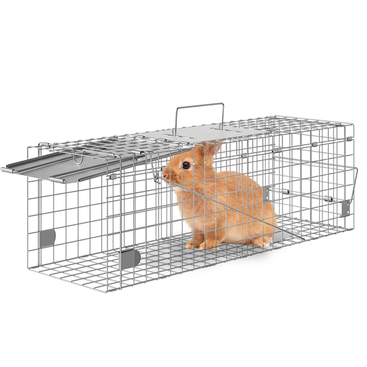 VEVOR VEVOR LB-18 Live Animal Cage Trap 24 x 8 x 8 inch — product photo