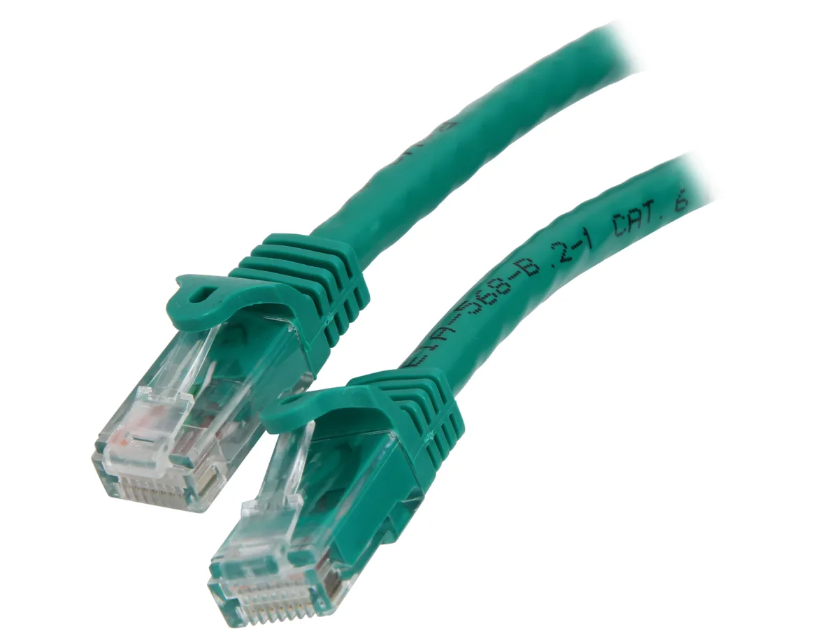 STARTECH STARTECH N6PATCH50GN network ethernet cable 50 ft Cat6 green — product photo