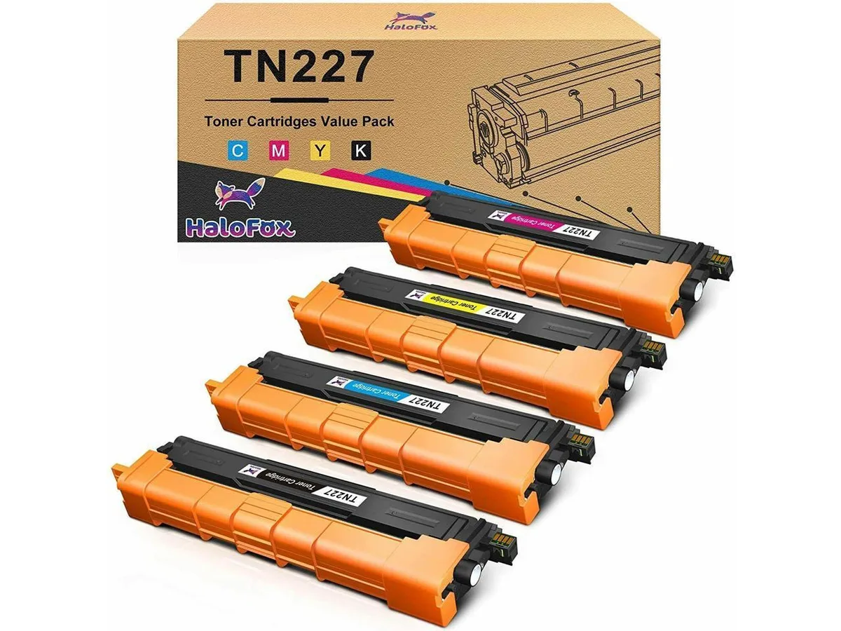 V4ink V4ink 5PK High Yield TN227 BK/C/Y/M Toner Cartridges — product photo