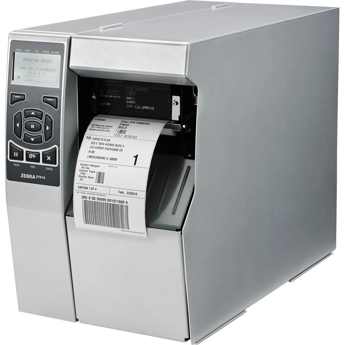 Zebra Zebra ZT510 4" 203 dpi 12.01 in/s label printer ZT51042-T210000Z — product photo