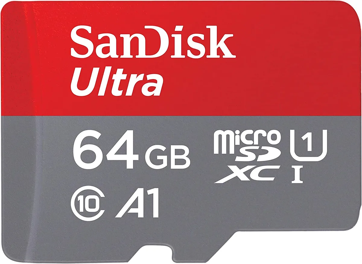 SanDisk SanDisk SDSQUA4-064G-GN6MN CYT 64GB microSDXC UHS-I U1 A1 120MB/s — product photo