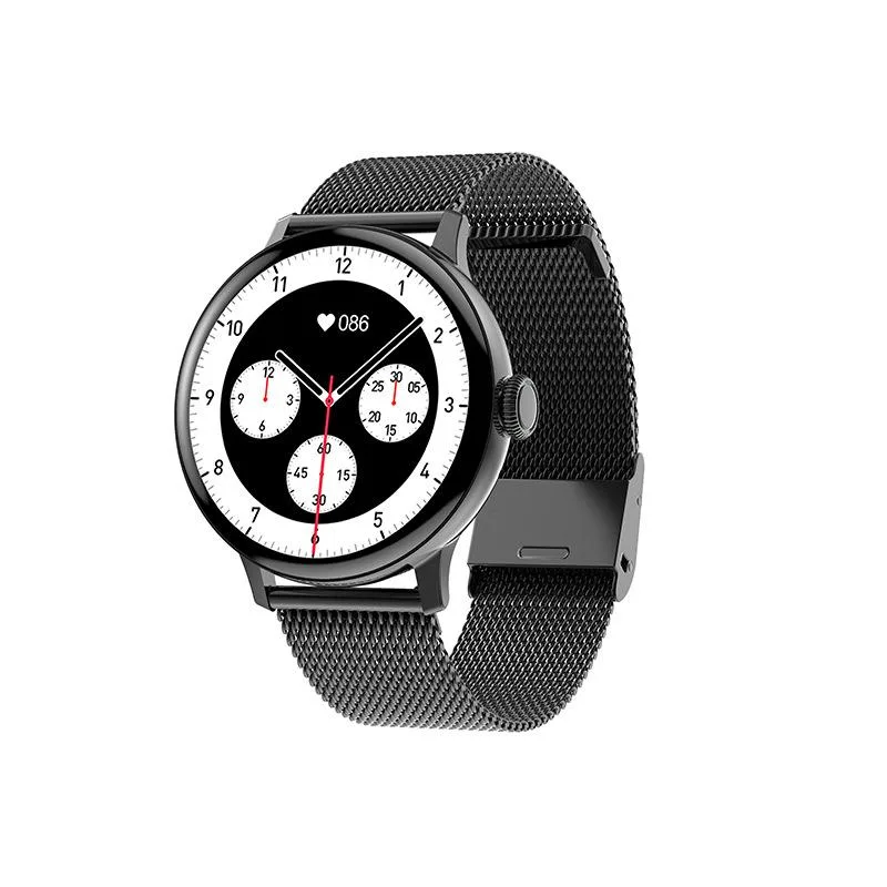 ZOSKVEE ZOSKVEE Dt2 wearable technology 1.19" 390×390 200mAh Black Steel — product photo