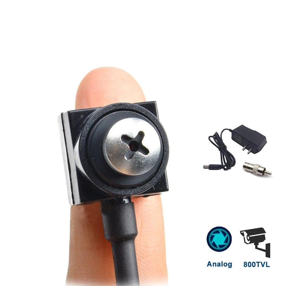 TPEKKA TPEKKA Wired Mini CCTV Camera 800TVL 720P 3.7mm Lens DC 5V — product photo