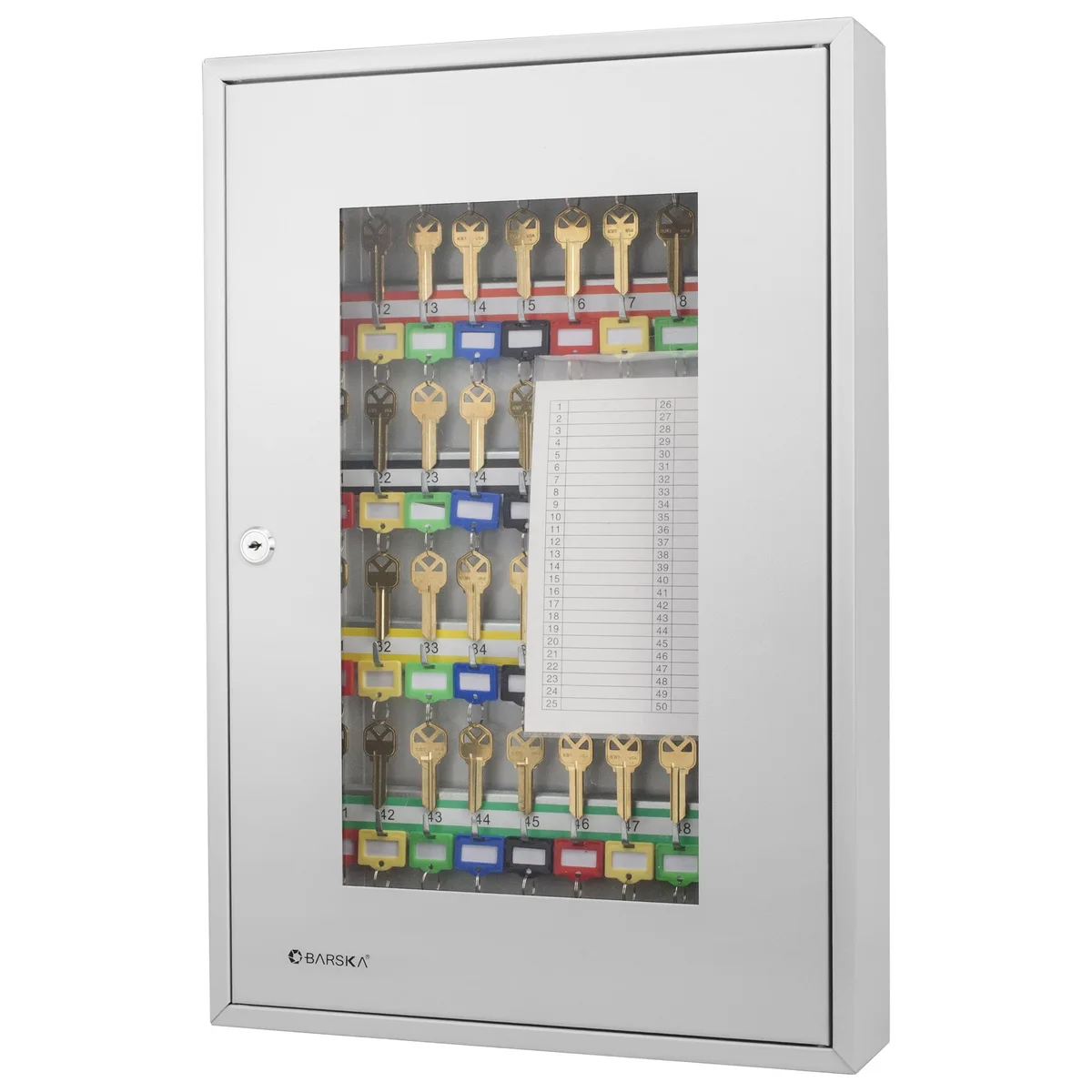 BARSKA BARSKA CB12950 50 Key Lock Box Grey — product photo