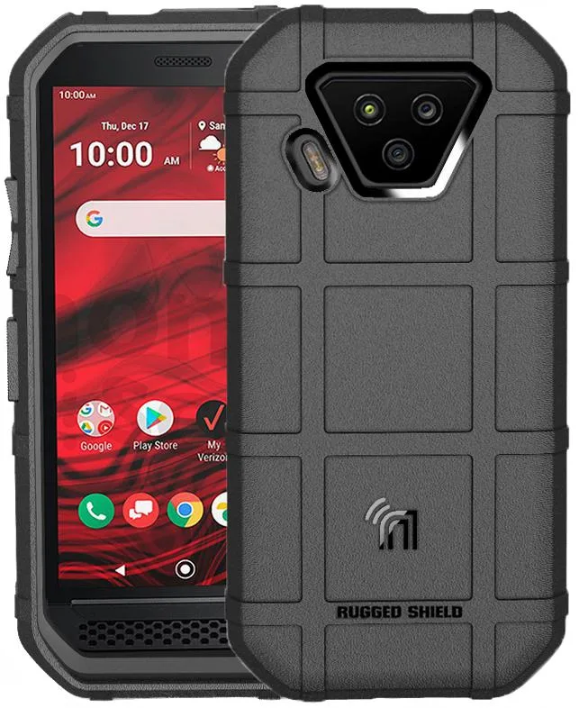 Nakedcellphone Nakedcellphone Rugged Shield Tactical Case Black for Kyocera DuraForce Ultra 5G UW E7110 — product photo
