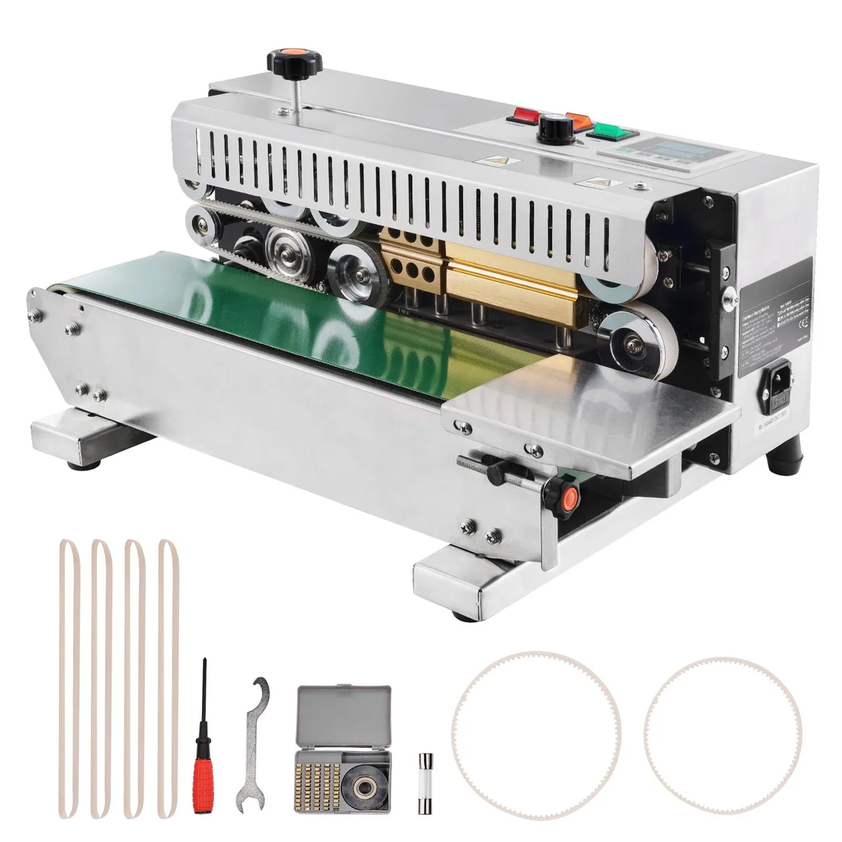 VEVOR VEVOR 900MWS Continuous Band Sealer 600W 6-12mm Seal Width — product photo