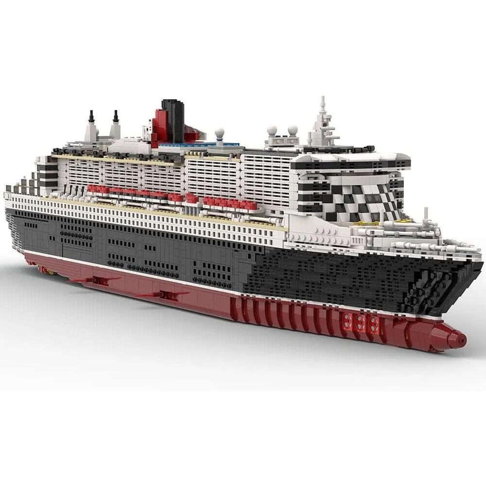 ZITIANYOUBUILD ZITIANYOUBUILD MOC-110500 Cruise Ship 1:375 5770 Parts — product photo