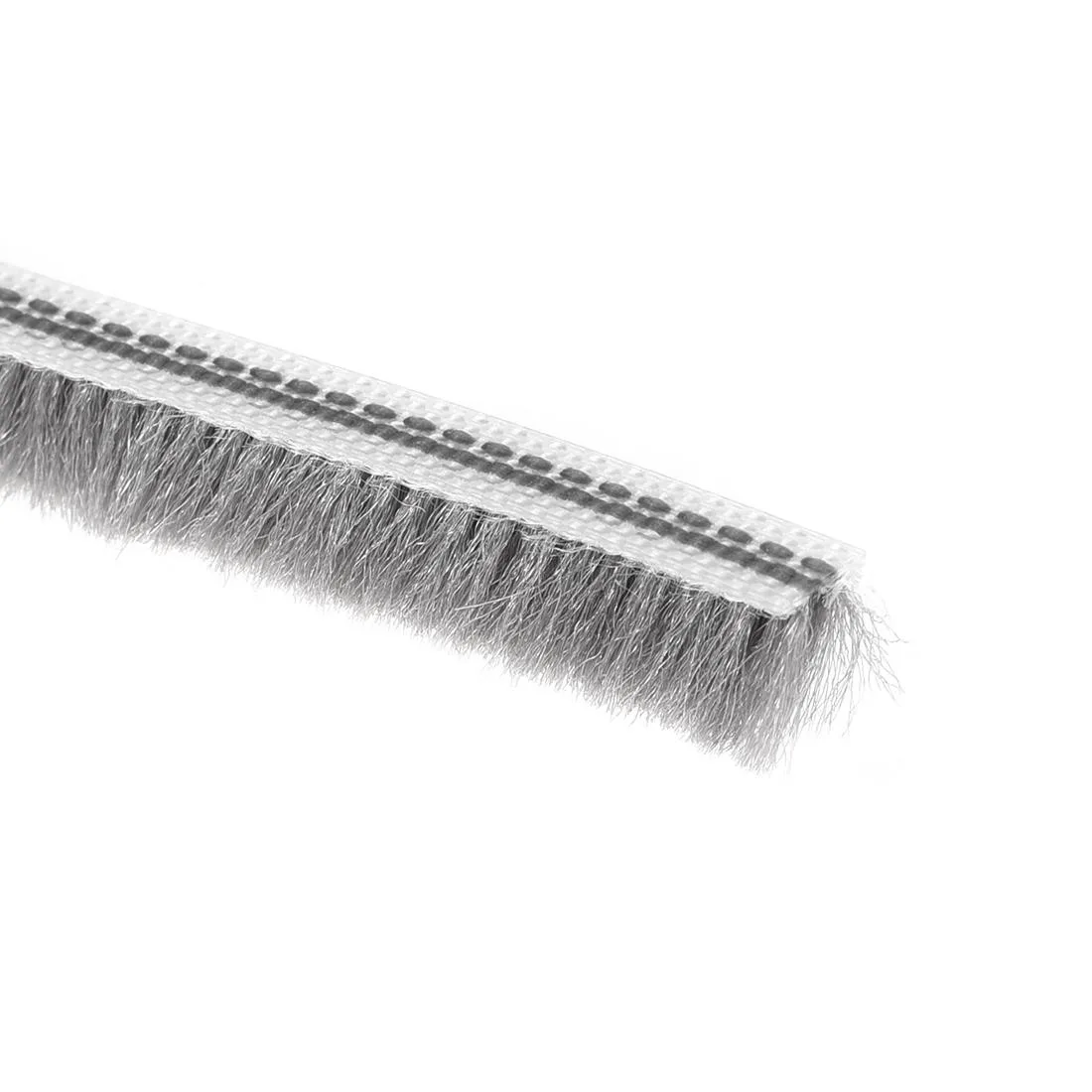 Unique-Bargains Unique-Bargains Brush Weather Stripping 15M 49.2Ft 5x8mm Gray — product photo