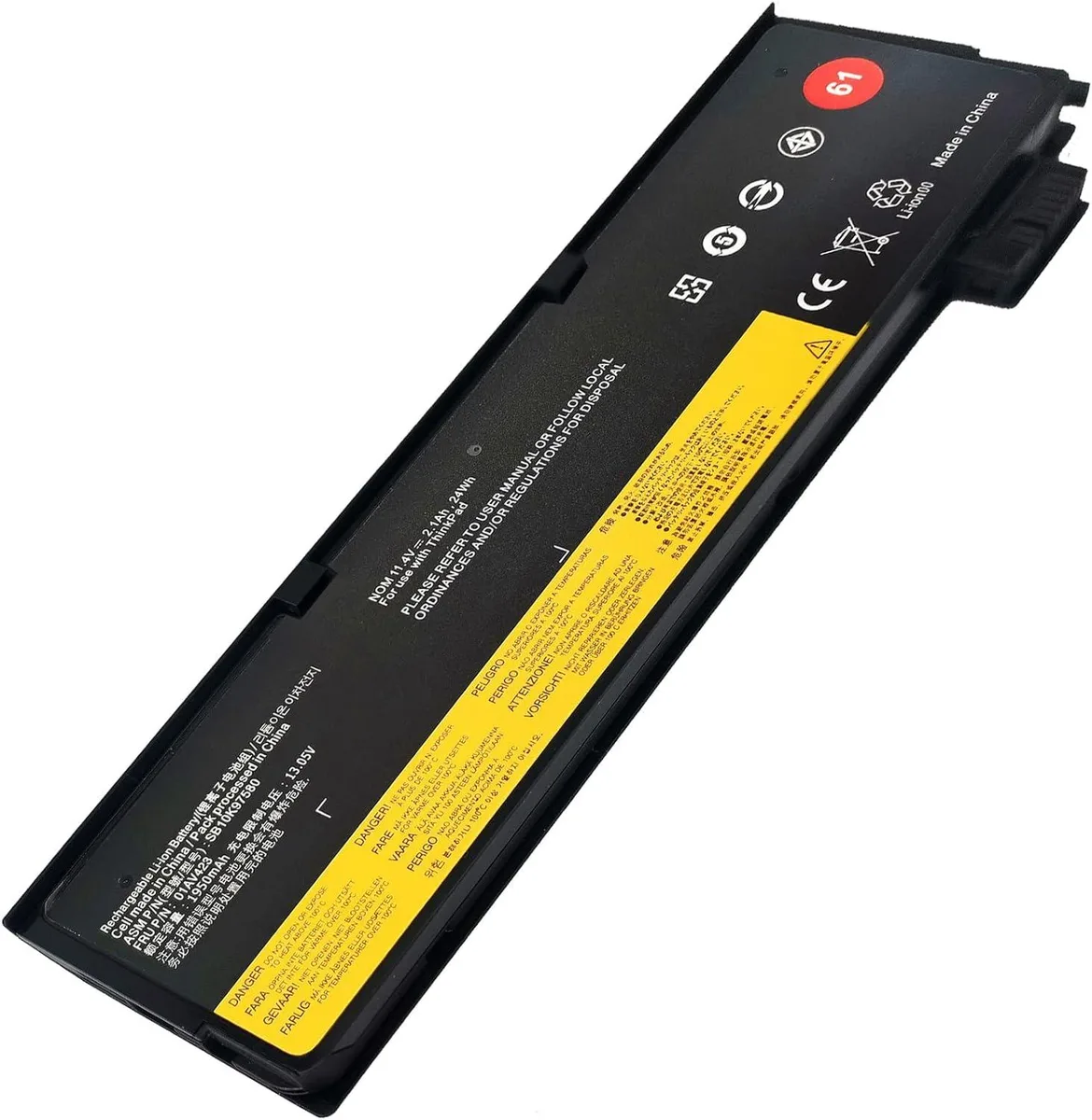 FOCUSTEC FOCUSTEC sT470 11.4V 24WH laptop battery — product photo