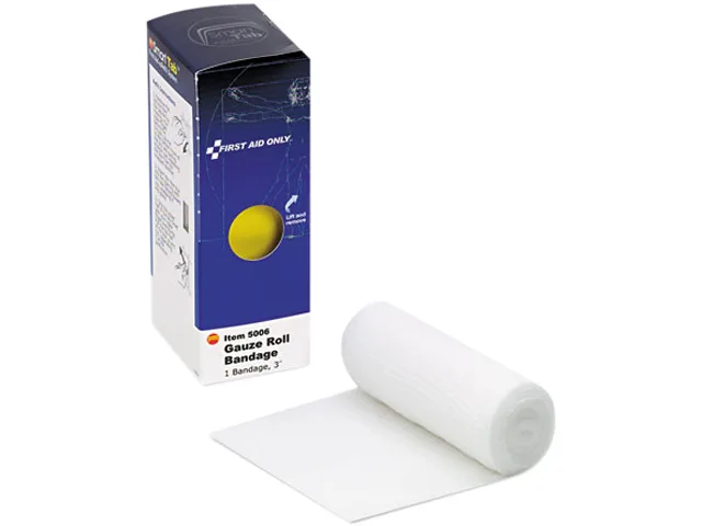 First Aid Only First Aid Only FAE-5006 3" Gauze Bandage Roll 1 Roll — product photo
