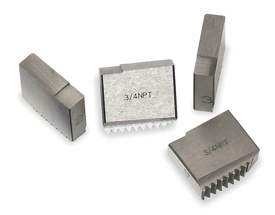 Westward Westward 6XZ87 1 in NPT Pipe Die Set (4 Dies) — product photo