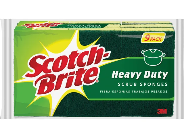 3M 3M 4295CT Heavy-Duty Scrub Sponge 45/Carton — product photo