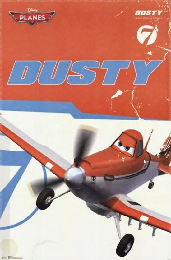 Disney Planes Dusty poster print 24 by 36 inches on heavy paper