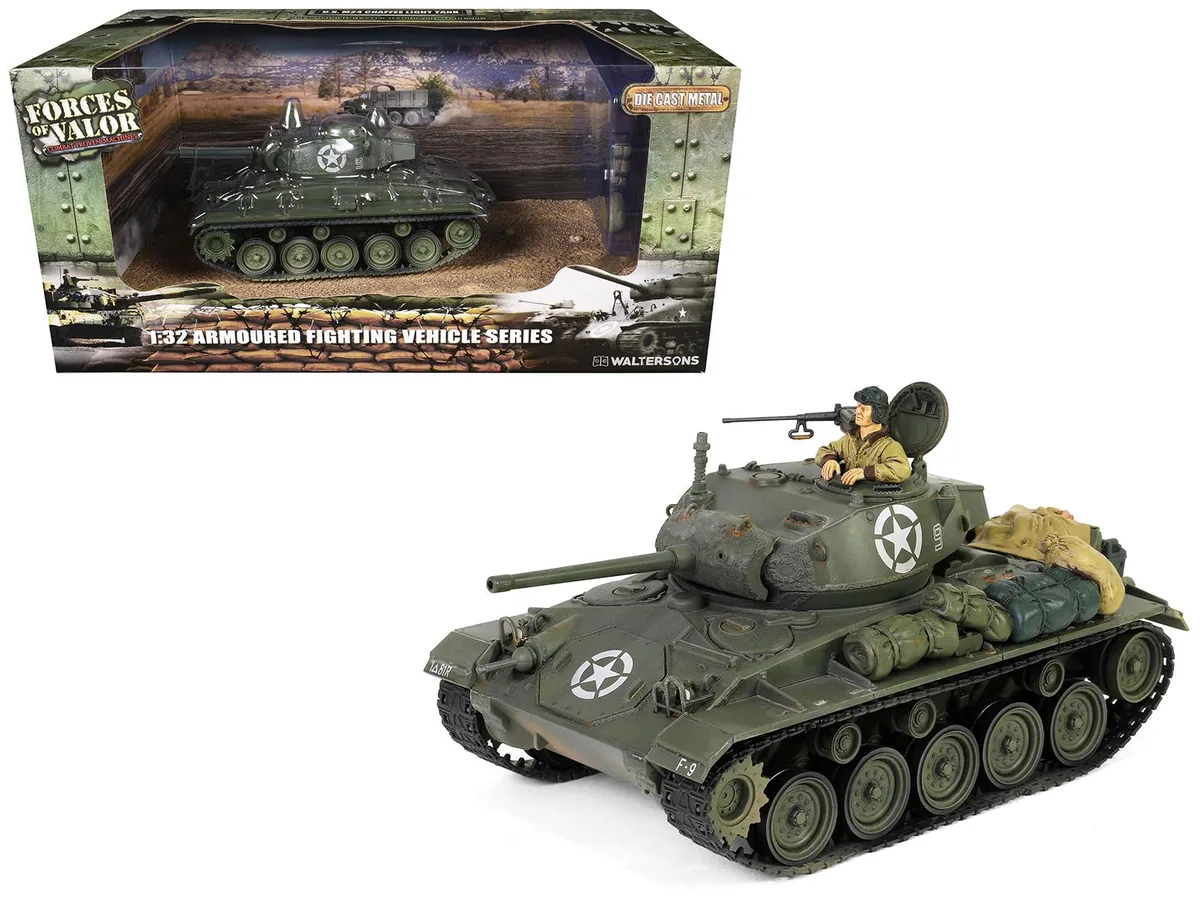 Forces Of Valor Forces Of Valor M24 Chaffee Light Tank 1/32 Die Cast Model — product photo