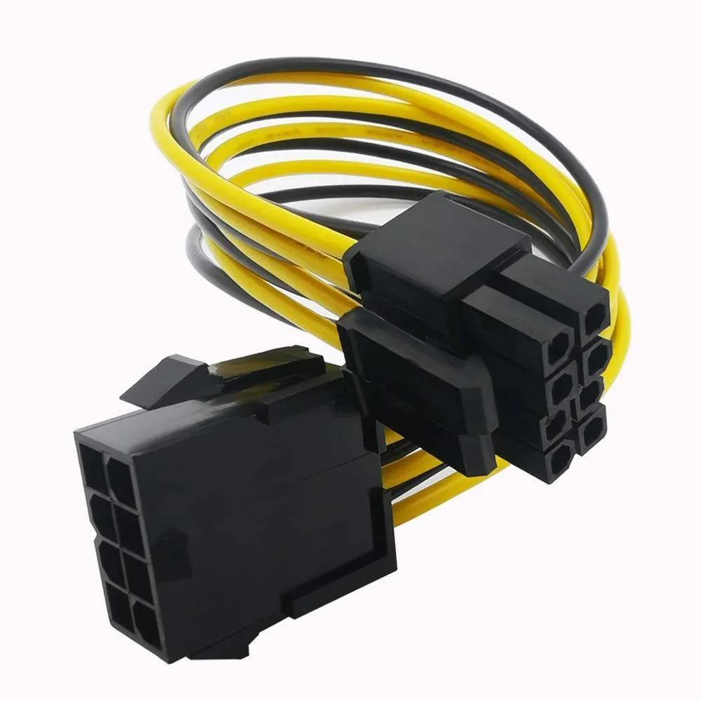  ZLKSKER 8 Pin CPU Power Extension Cable 8 Inch 18AWG (4+4) Male to 8Pin Female ATX 12V — product photo