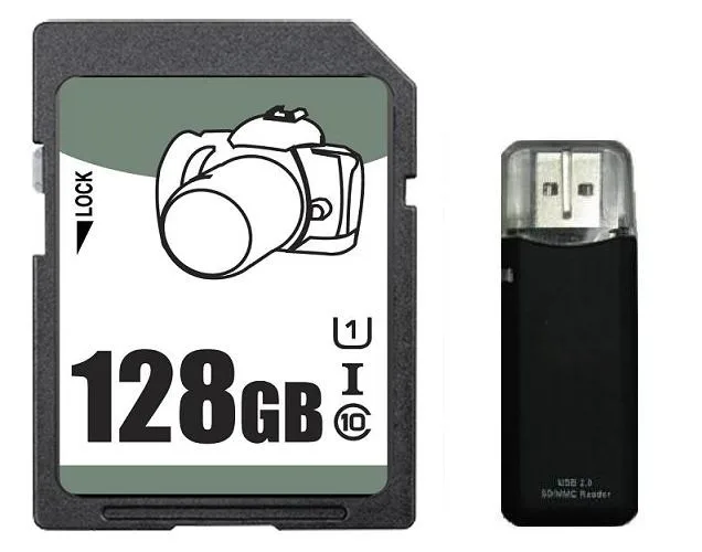 TOPRAM TOPRAM 128GB SDXC UHS-I Class 10 with USB 2.0 Reader — product photo