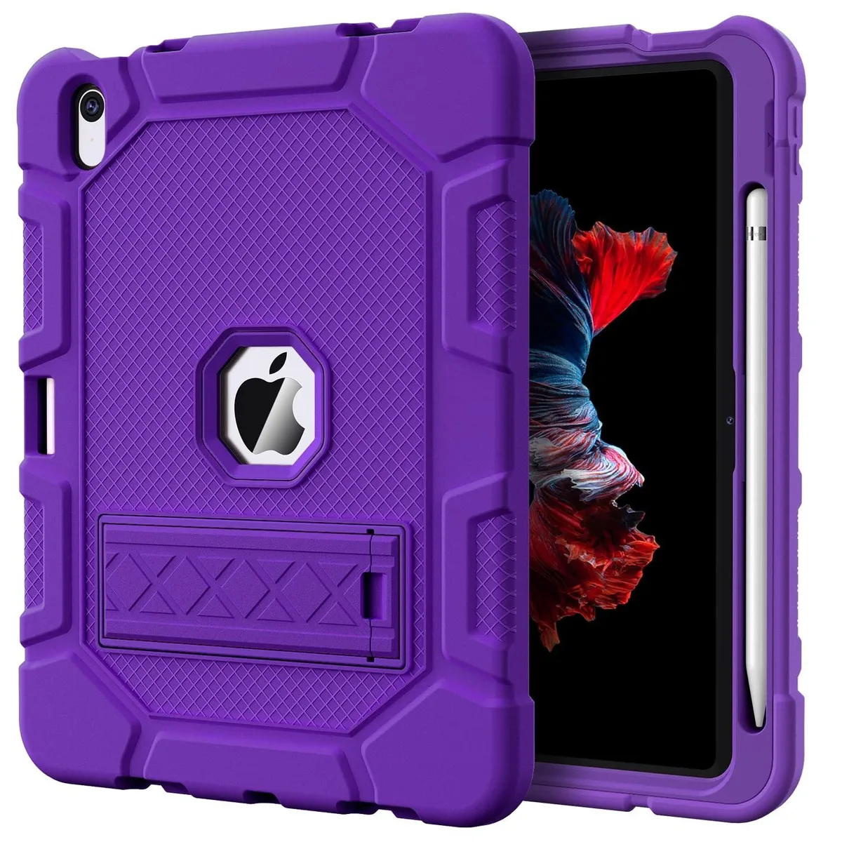 ALSEYE ALSEYE 2 in 1 accessory for iPad A16 11 inch 2025 / 10th gen 10.9 inch 2022 Purple — product photo