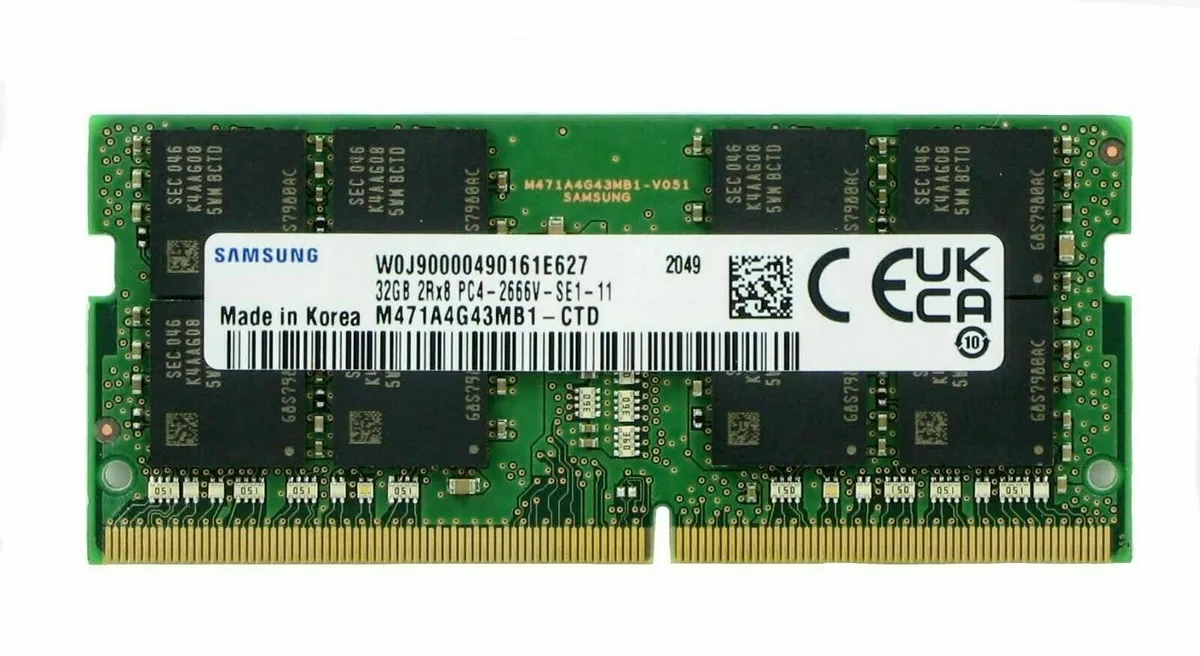 SAMSUNG SAMSUNG M471a4g43mb1-Ctdd0 32GB DDR4 2666 laptop RAM — product photo