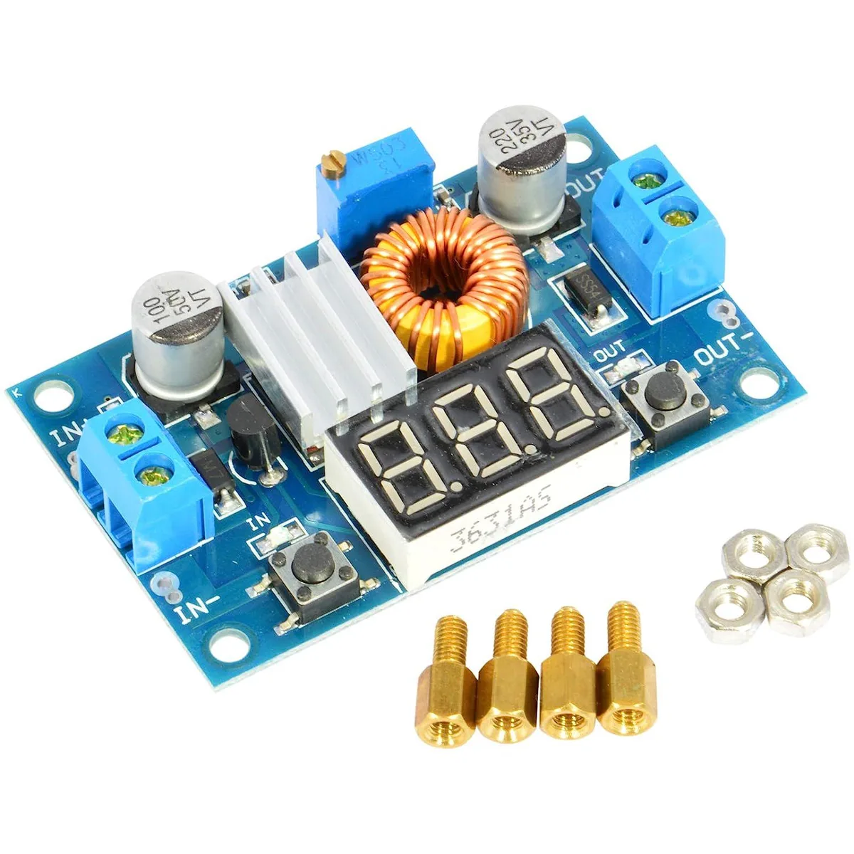 JacobsParts Inc. JacobsParts Inc. DCMOD-E XL4015 5A Buck Converter Module with LED Voltmeter — product photo