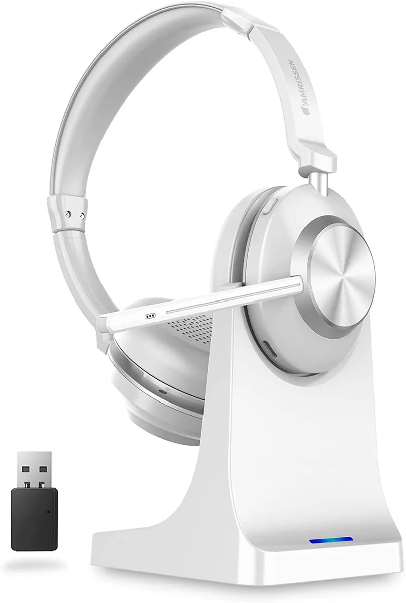 Corn Electronics Corn Electronics Wireless Headset with Charging Dock 45h — product photo