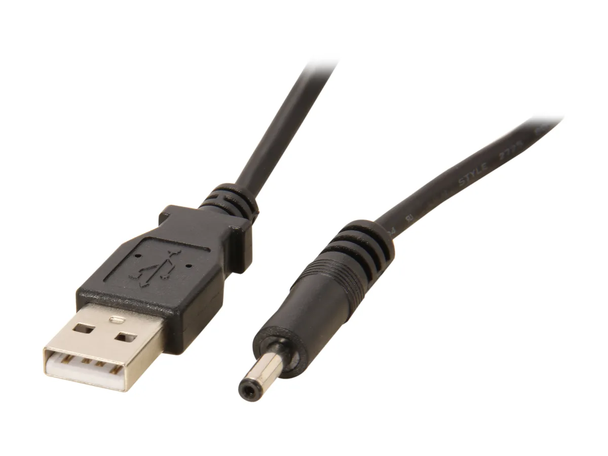 STARTECH STARTECH USB2TYPEH USB to 3.4mm Type H barrel power cable — product photo