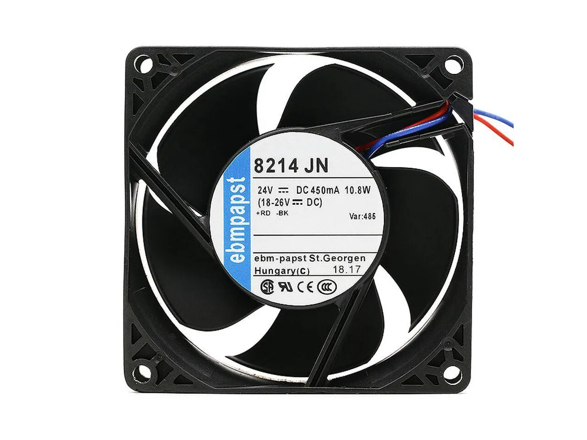Fans Fans 8214JN 8038 24V 10.8W 80x80x38mm case fan — product photo