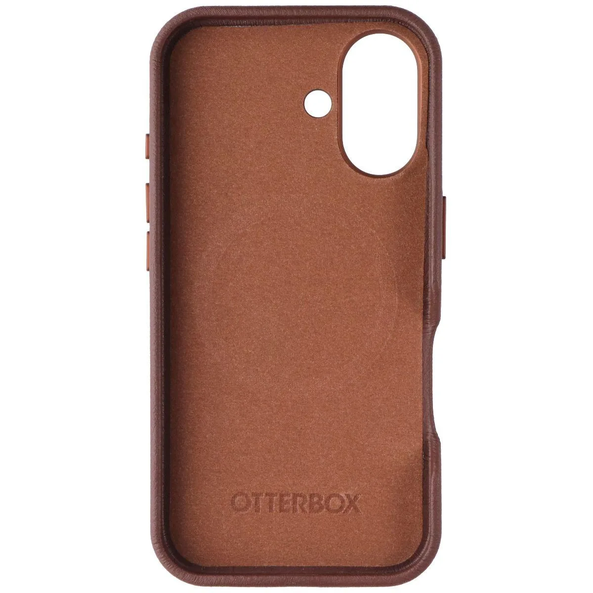 OtterBox OtterBox Symmetry MagSafe Case iPhone 16 Brown Cactus Leather — product photo