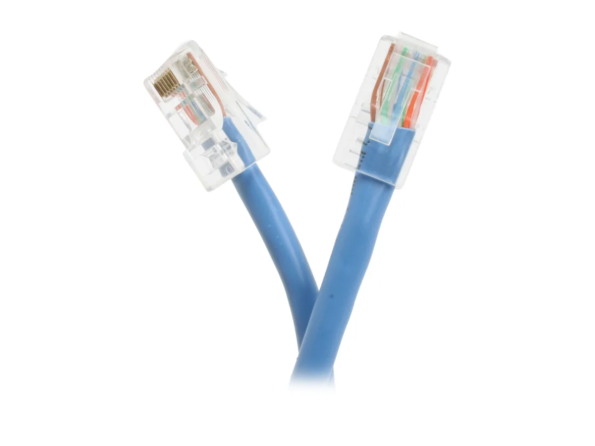 Belkin Belkin A3L791-14-BLU 14 ft Cat5e network ethernet cable Blue — product photo