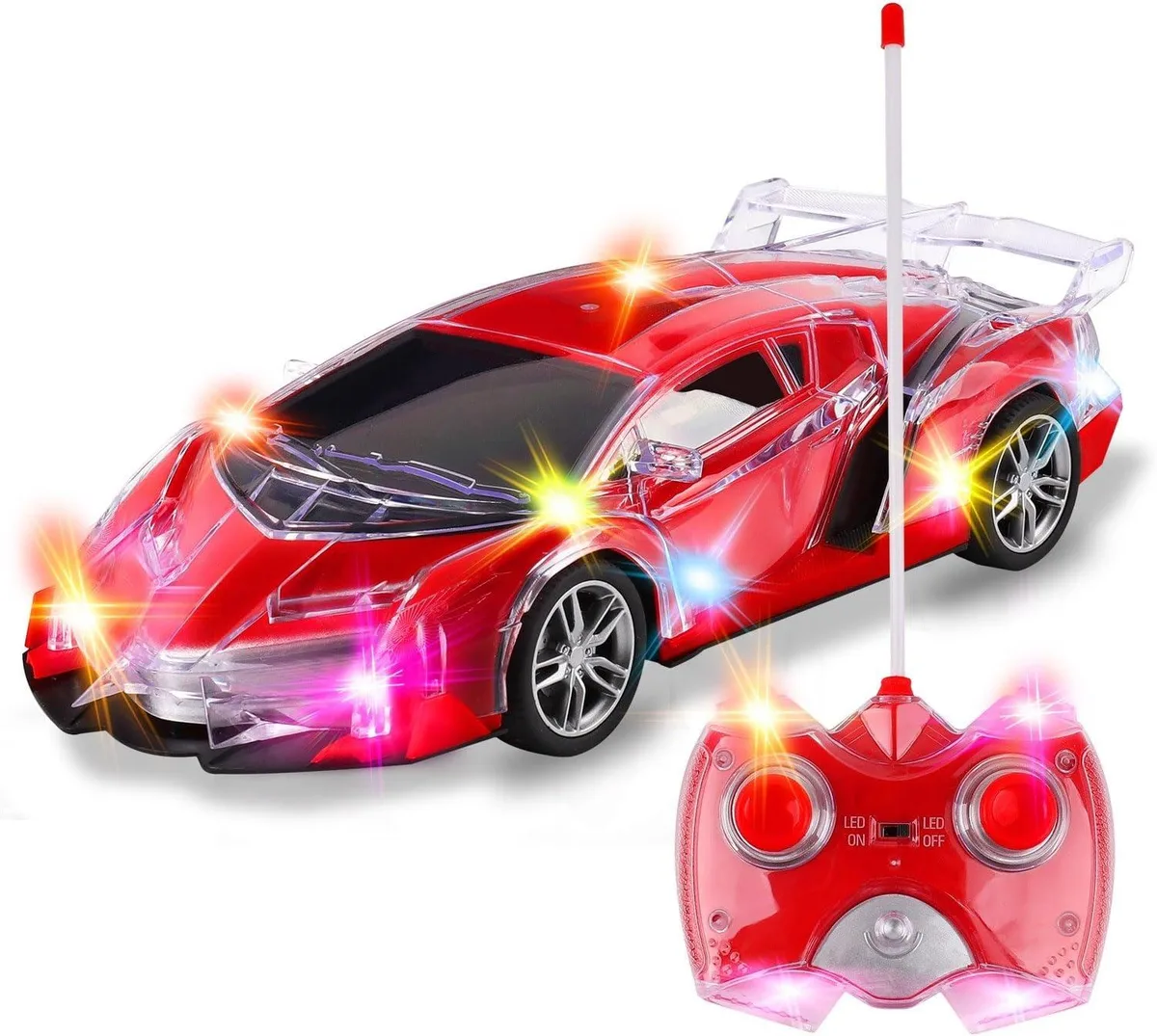 usbroway usbroway 1:20 Scale RC Racing Car with LED Lights — product photo
