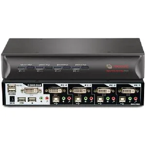 Avocent Avocent 2SVDVI10-001 2-port DVI USB KVM switch 1920x1200 with audio — product photo