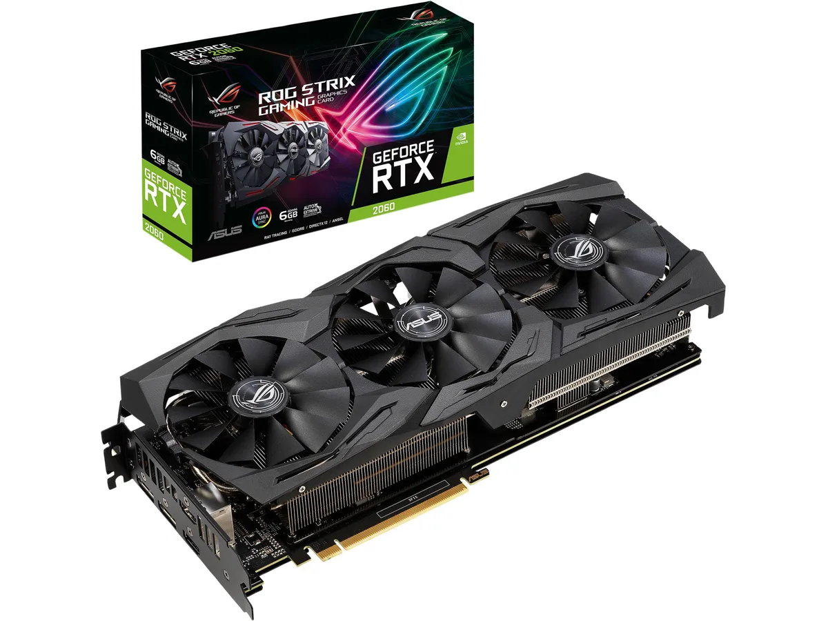 ASUS ASUS ROG-STRIX-RTX2060-6G-GAMING graphics card — product photo