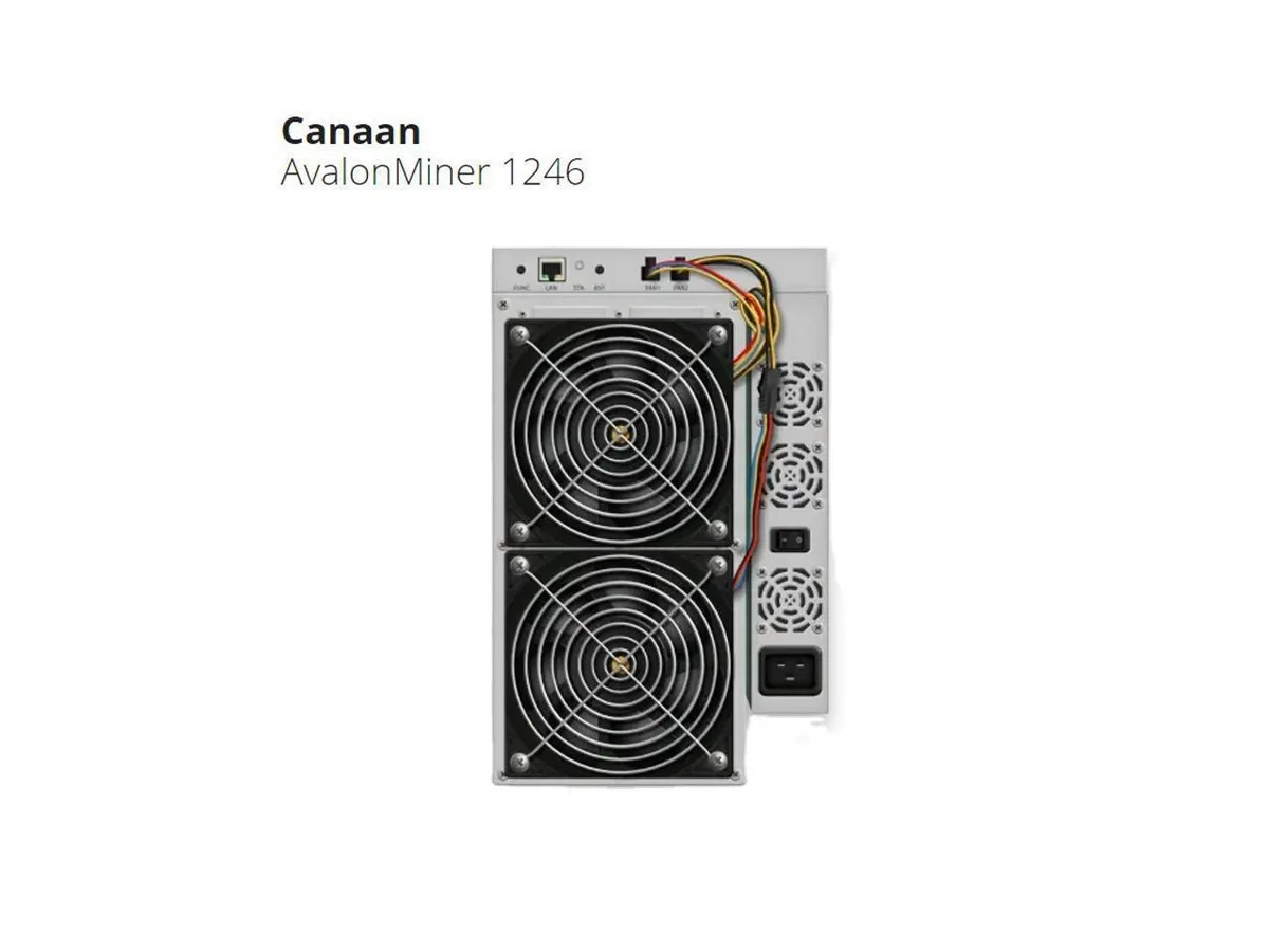 AFRNDK AFRNDK AvalonMiner 1246 83TH/s 3420W SHA-256 Mining Hardware — product photo