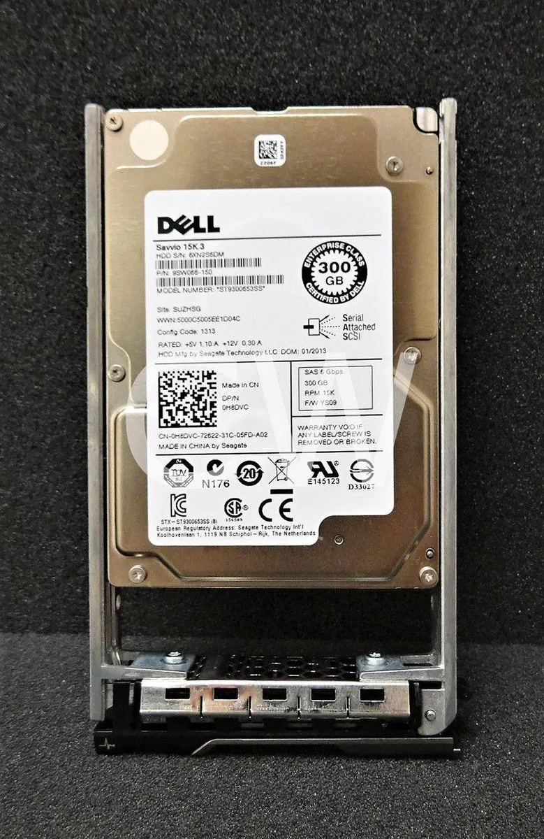 DELL DELL ST9300653SS 300GB 15000RPM 2.5" SAS internal hard drive — product photo