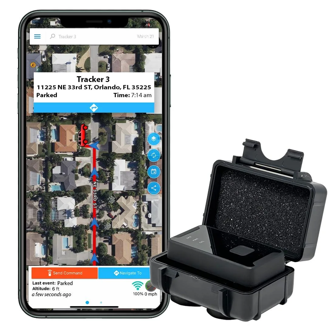 Optimus 2.0 GPS Tracker GL310MG Twin Magnet Case 4G LTE — product photo
