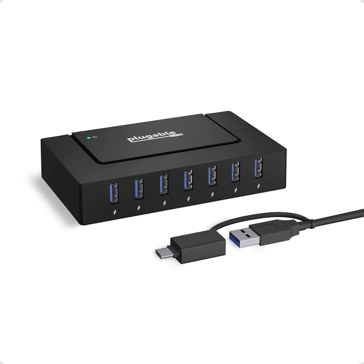 MCHOSE MCHOSE 7-in-1 USB Hub with 60W Power Adapter — product photo