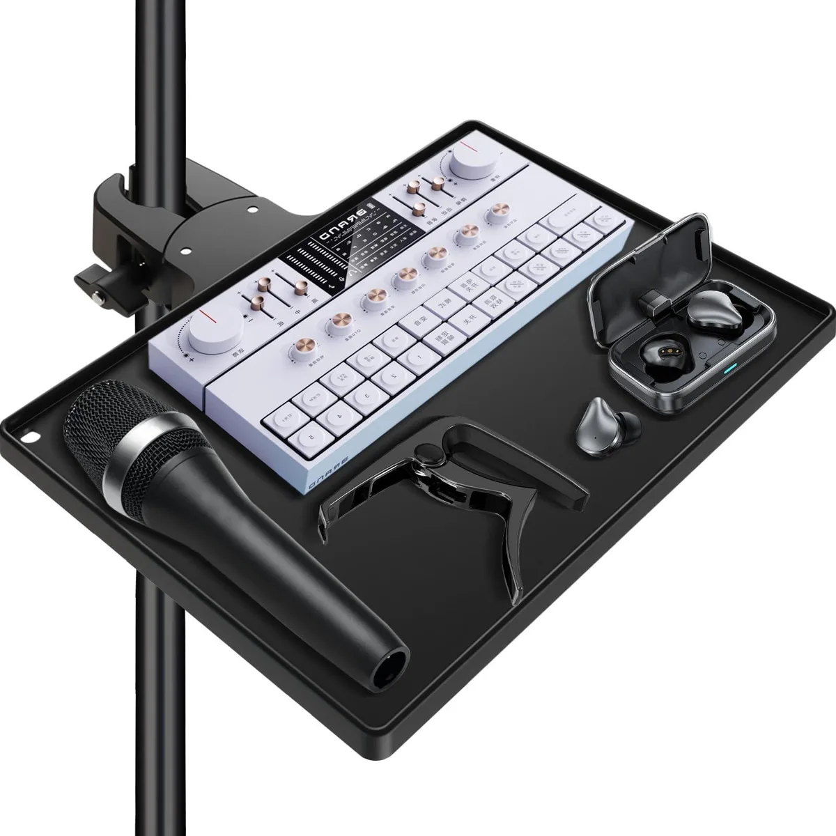  Ion MCT27 Mic Stand Tray 10.6" x 7.8" with Crab Clamp — product photo