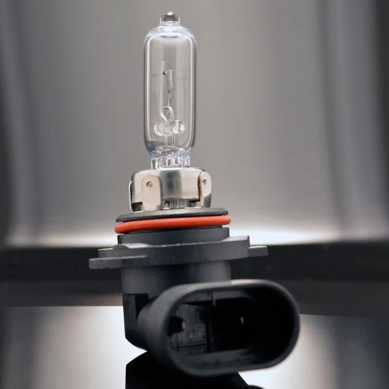 Clear halogen automotive bulb with PX22d base