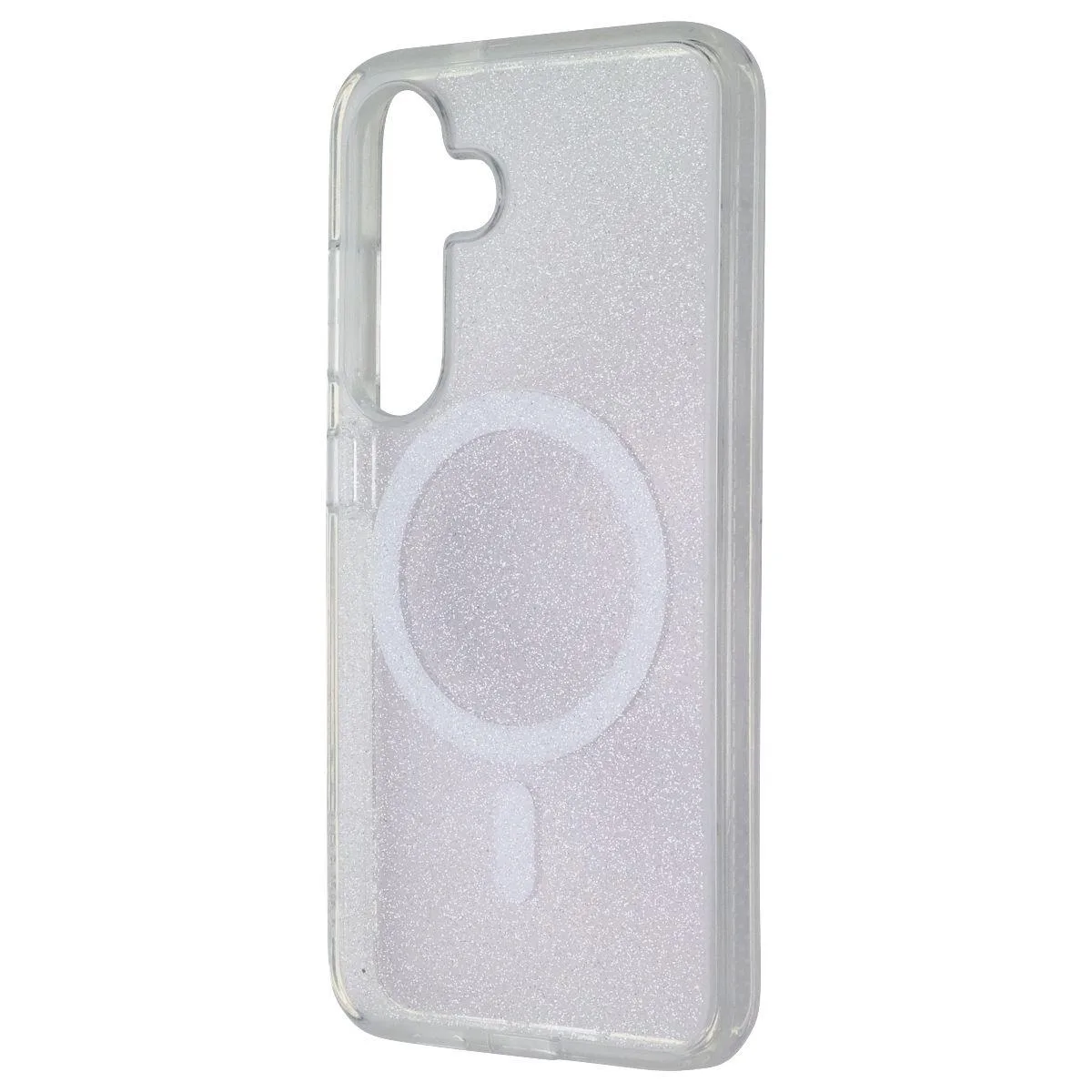 Prodigee Prodigee Superstar Series Case for MagSafe Samsung Galaxy S25/S24 Clear Glitter — product photo