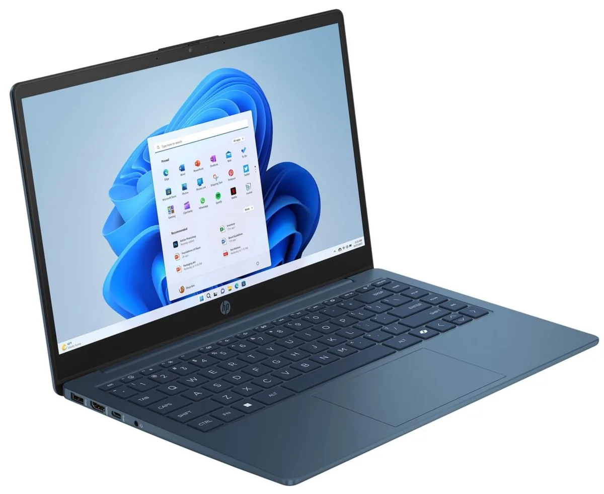 HP HP 14-dq3000 2-in-1 Laptop Intel N150 8GB 128GB UFS Blue — product photo