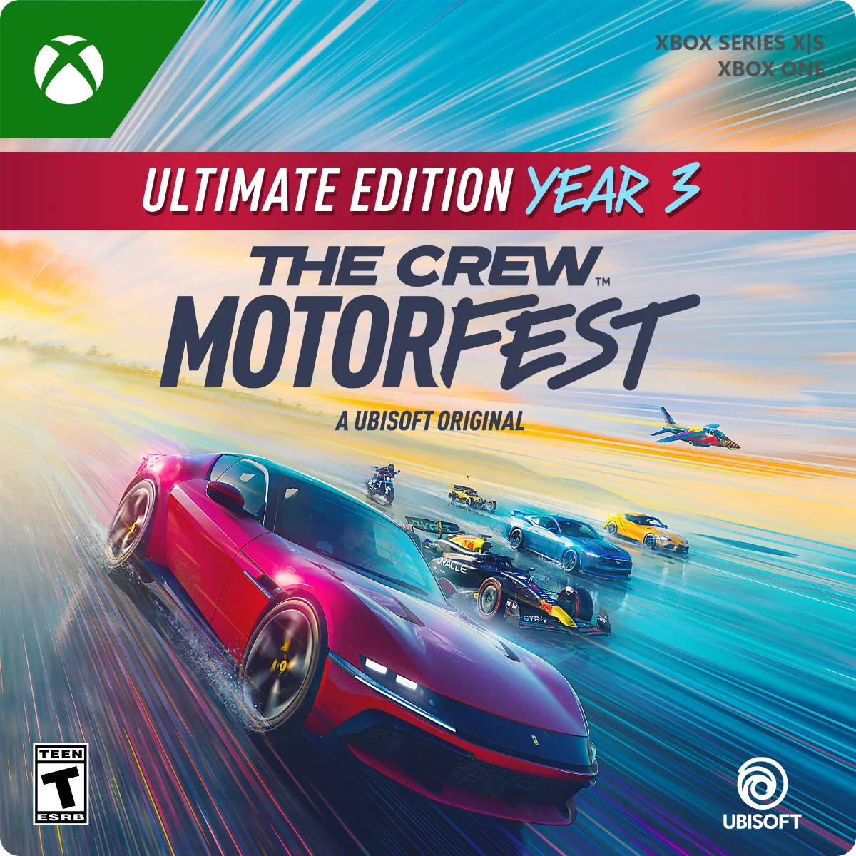Ubisoft Ubisoft EP2-29052 The Crew Motorfest Ultimate Year 3 downloadable game — product photo