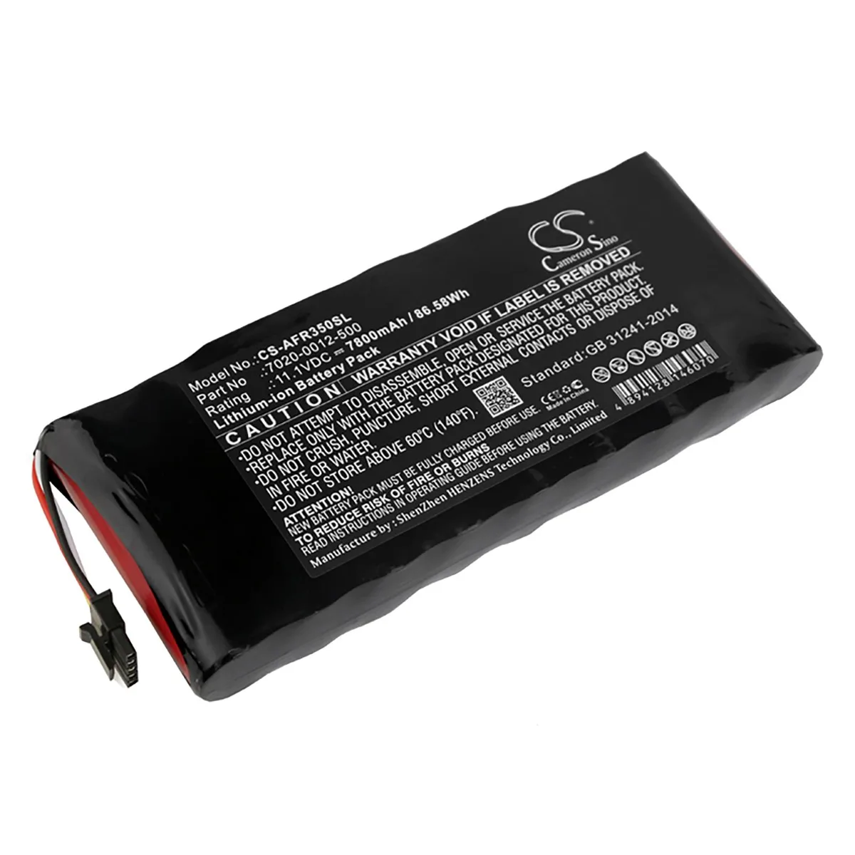 Cameron &amp; Co Cameron &amp; Co DS-CS-AFR350SL GPS battery 7.8 Ah Li-ion black — product photo