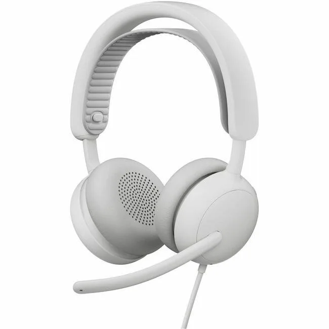 Logitech Logitech Zone Wired 2 for Business 981-001610 Off White USB-C Headset — product photo