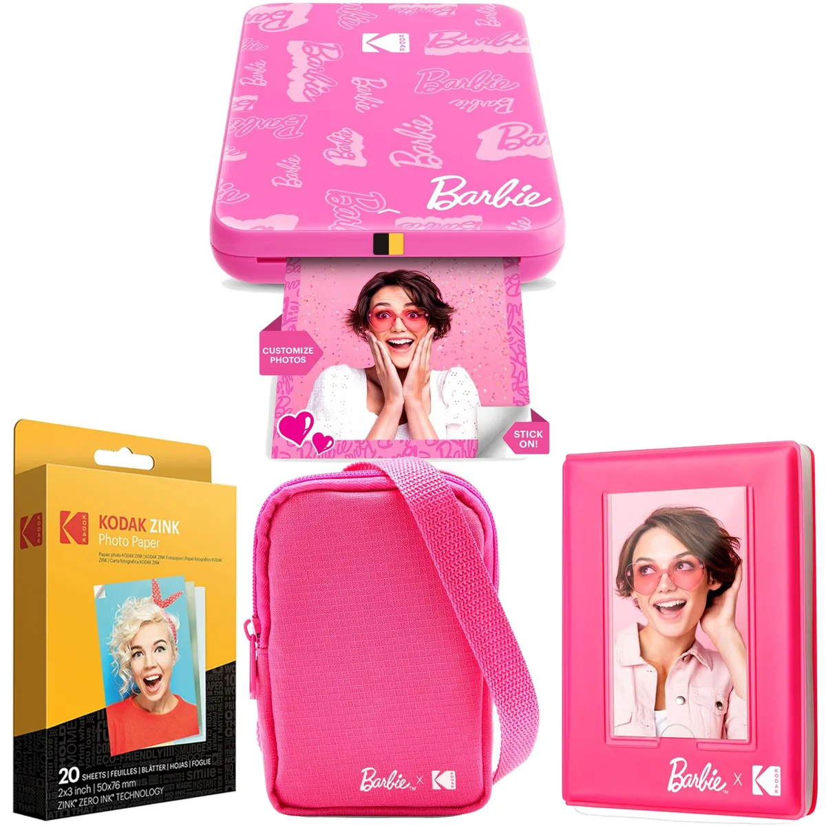 Kodak Kodak x Barbie Step Slim Instant Portable Photo Printer — product photo