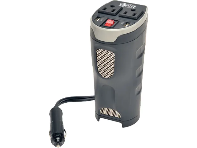 Tripp Lite Tripp Lite PV200CUSB 200W Power Inverter 2xAC 2xUSB Cup Holder — product photo