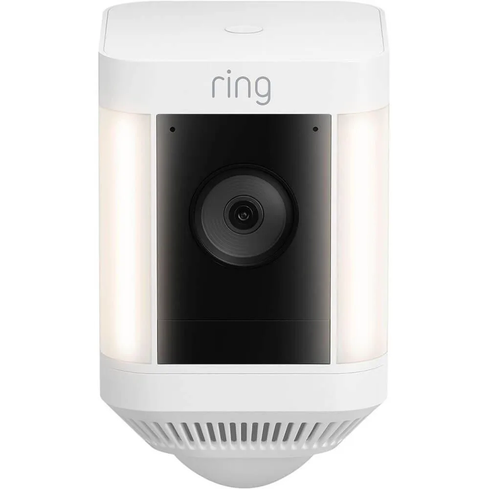 Ring Ring Spotlight Cam Plus Battery White 1080p 105dB 2022 — product photo