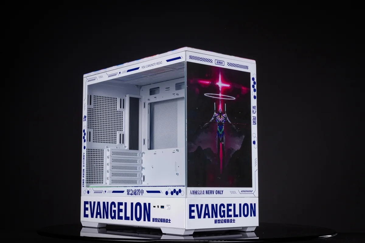 Corn Electronics Corn Electronics Bauhaus Micro-ATX ITX EVA PC Case Evangelion Edition — product photo